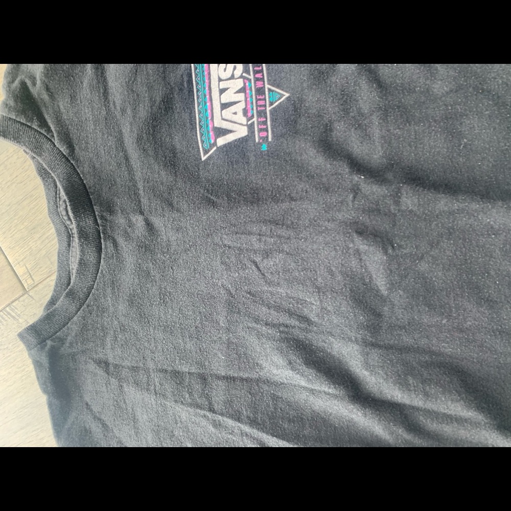 Faded Vans tee